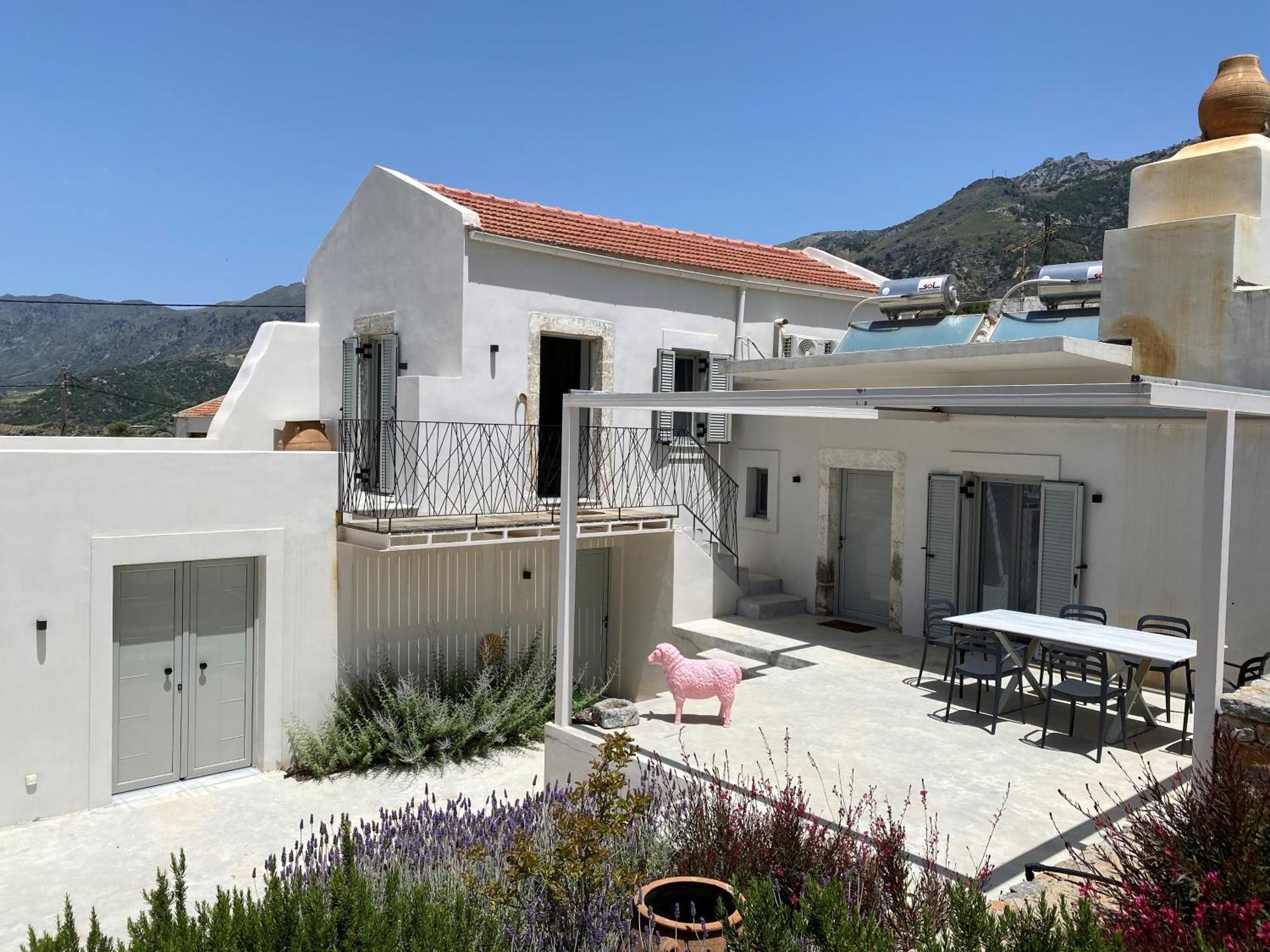 Fourfouras Cottage Bagian luar foto